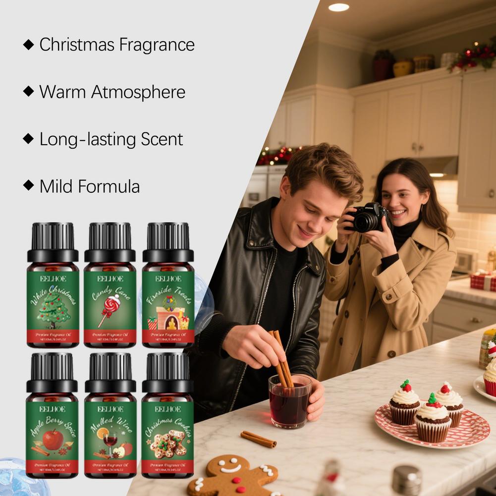 6 In 1 Aromatherapy Essential  - Home Fragrance Gift recension och pris